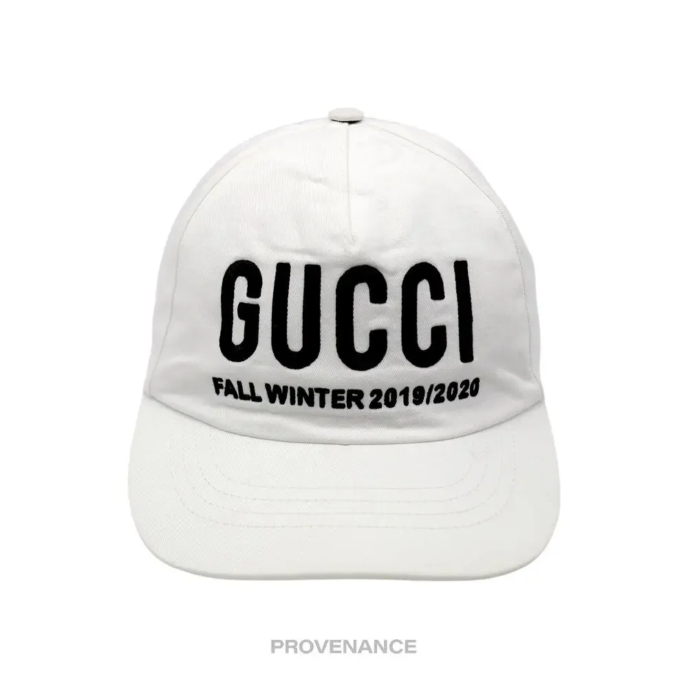 🔴 Gucci Campaign Hat Cap - White - Picture 2 of 9